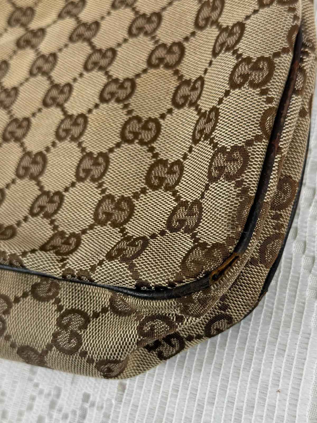 Vintage 00s Gucci Monogram Tote Bag