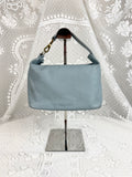 Vintage 00s Miu Miu Blue Leather Mini Bag