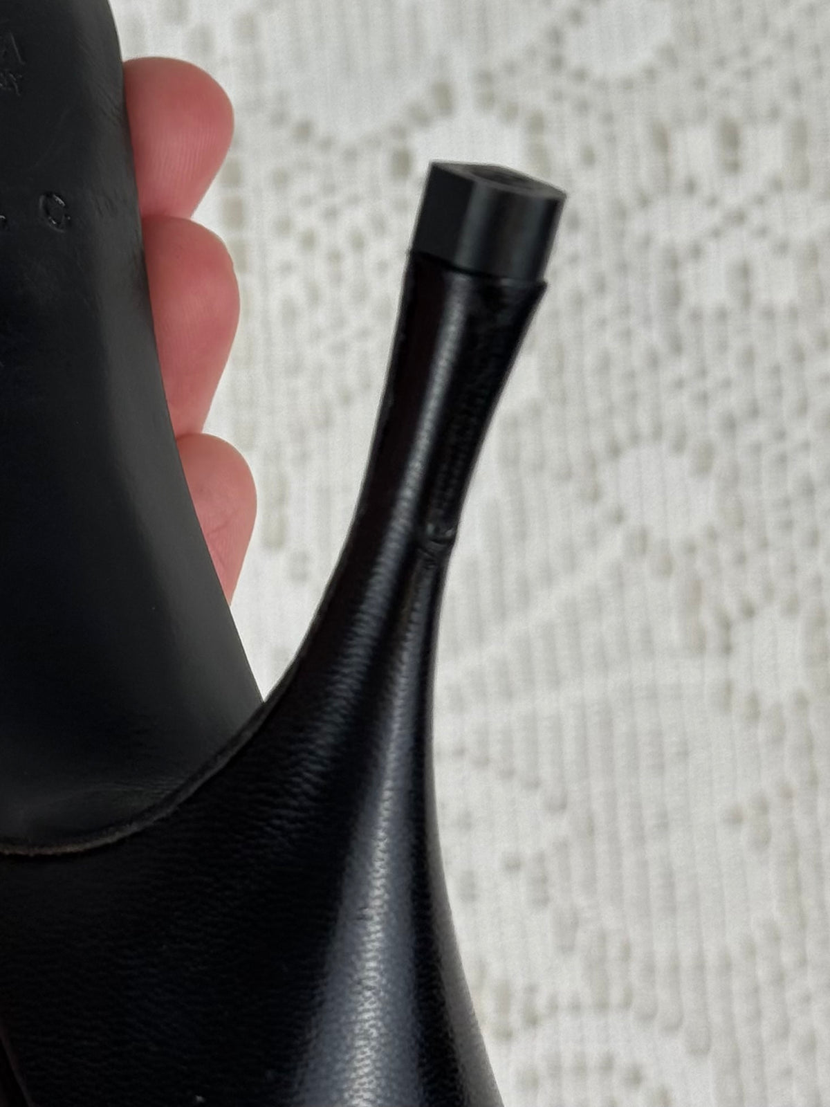 Vintage 00s Gucci Black Monogram Heels - Size 5