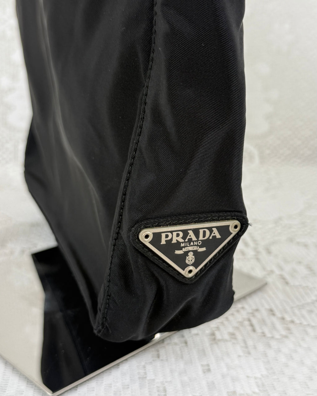 Vintage 90s Prada Nylon Shoulder Bag