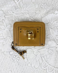 Vintage 00s Chloé Paddington Tan Leather Wallet