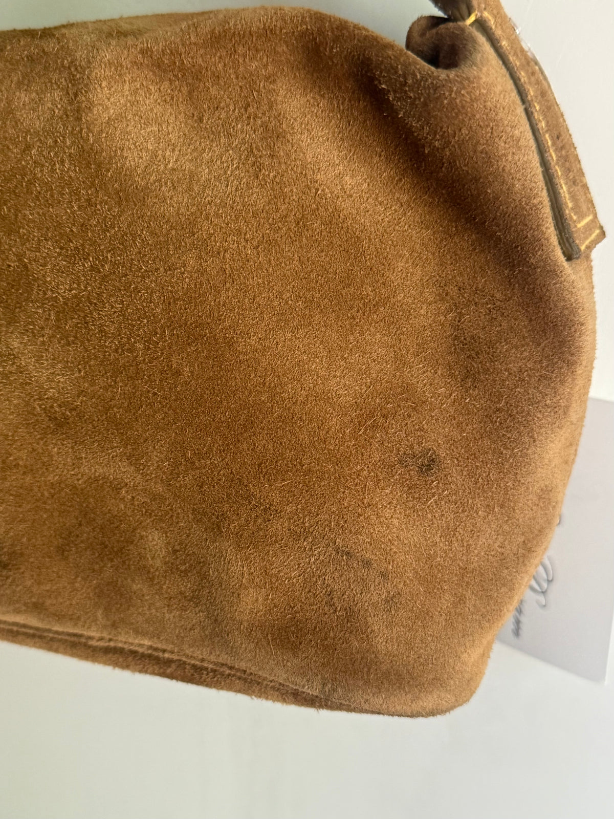 Vintage 00s Miu Miu Suede Mini Bag