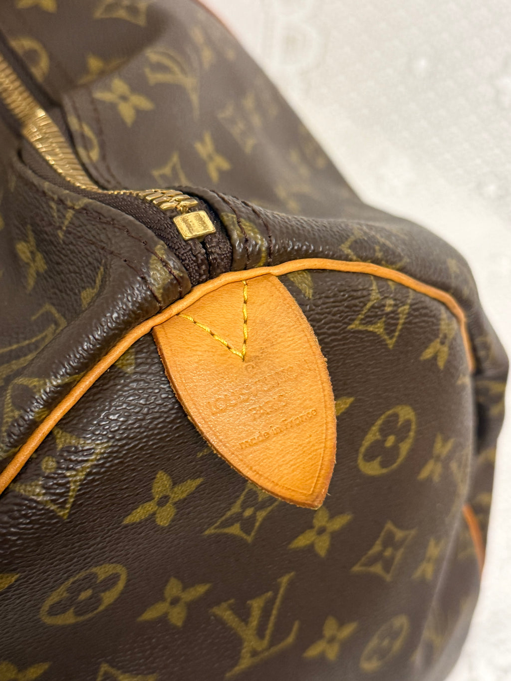 Vintage Louis Vuitton Monogram Keepall 55 Duffle Bag