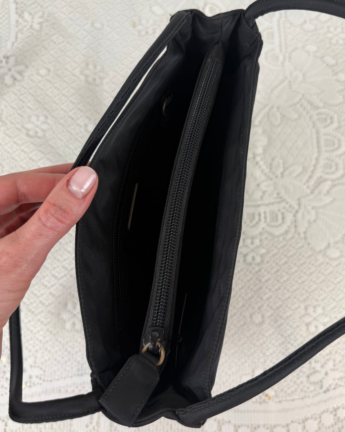 Vintage 90s Prada Nylon Shoulder Bag
