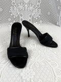 Vintage 00s Gucci Black Monogram Heels - Size 5